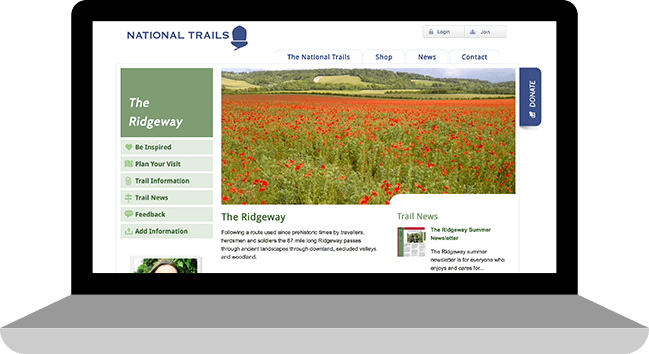 Visit The Ridgeway on National Trails website