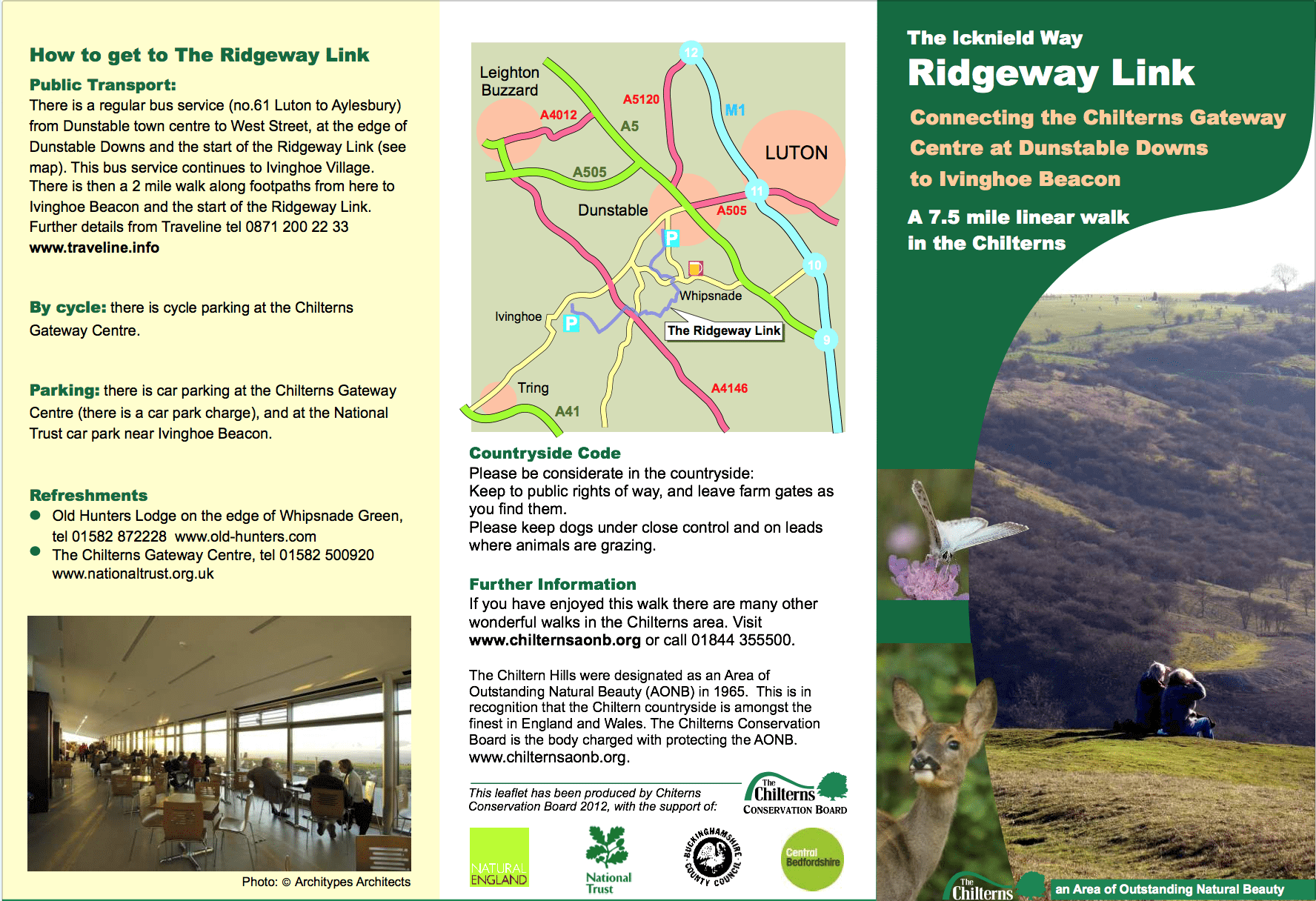 The Icknield Way Ridgeway Link - Chiltern Society