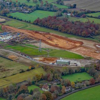 (03) Looking north across Frith Hill towards the north tunnel portal - Nov. 2021 (10a_21))