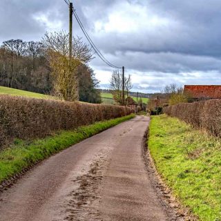 (06_10) Bottom House Farm Lane looking west - Feb. 2016 (04b_137)