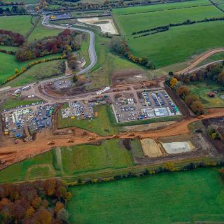 (07) Looking west across the South Heath cutting from PRoW GMI 13 to PRoW GMI 12 - Nov. 2021 (10a_17)