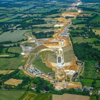 (100) Looking north from Frith Hill to the north tunnel portal and South heath cutting - Jun. 2023 (08_122)