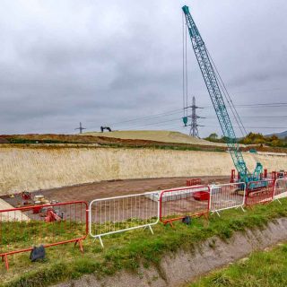 (112) Grove Farm Culvert construction alongside Bacombe Lane - Nov. 2024 (22_130)