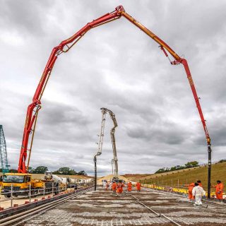 (113) Concrete pour for the porous portal base - Aug. 2023 (08_133)