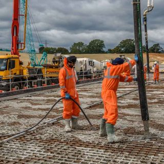 (114) Concrete pour for the porous portal base - Aug. 2023 (08_132)