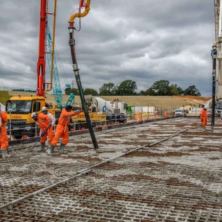 (115) Concrete pour for the porous portal base - Aug. 2023 (08_131)