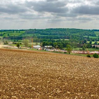 (120) Looking west towards Wendover Dean viaduct from King's Lane - May 2023 (18_149)