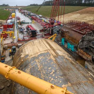 (125) TBM Cecilia in the 'down' tunnel - Mar. 2024 (08_149)