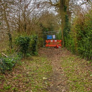 (134) Old Shire Lane (PRoW Den 2_1) closed for the construction of the viaduct - Mar. 2021 (01_133)