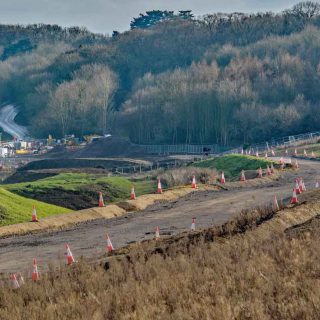 (135) Looking south from Tilehouse Lane towards the A412 - Jan. 2021 (02_118)