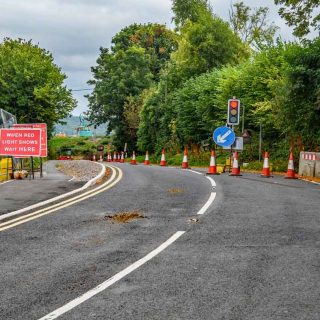 (156) Ellesborough Road looking south towards Bacombe Lane link road - Aug. 2024 (24_164)