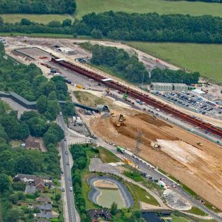 (171) Assembly of Small Dean viaduct on Small Dean south embankment - Jul. 2024 (20_234)