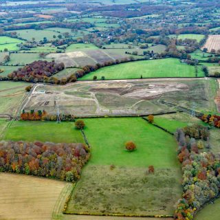 (19) Looking east from Cottage Farm overbridge to Bowood Lane - Nov. 2021 (10a_05)