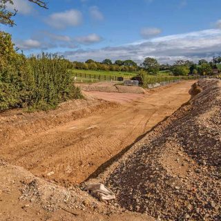 (218) Looking east towards the entrance to the Align compound - Sep. 2020 (04_218)