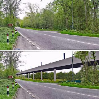 (26) A412 looking east (BCC visualisation) - Sep. 2012 (01_01)