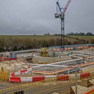 (276) TBM Florence has passed 30 metres under eastern side of the shaft - Feb. 2023 (05_299)