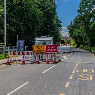 (300) Moorhall Road closure for construction of viaduct section across the road - Aug. 2023 (01_302)