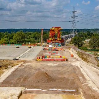 (391) Looking north from Harvil Road towards the Colne Valley viaduct - Aug. 2024 (01_392)