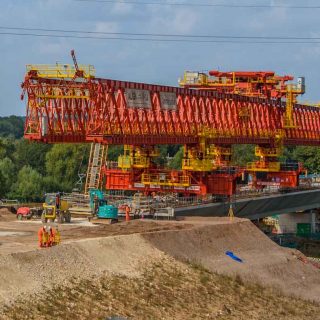 (393) Final segment awaiting installation at a 'topping out' ceremony - Aug. 2024 (01_390)