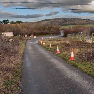 (53) Bacombe Lane looking east towards the tunnel portal - Feb. 2023 (22_74)