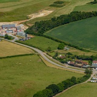 (541) Chalfont St Giles vent shaft and Upper Bottom House Farm looking north - Jun. 2024 (04_585)