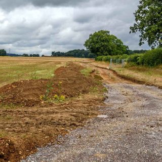 (63) Haul road looking north from Leather Lane towards Cottage Farm overbridge - Aug. 2021 (14_73)