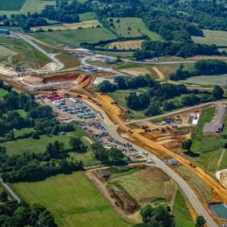 (67) Looking south from PRoW GMI 2 crossing towards the north tunnel portal - Jun. 2023 (10a_72)