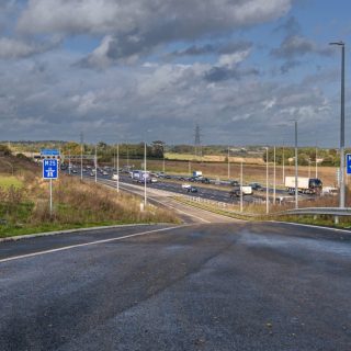 (75) Clockwise M25 slip road - Oct. 2019 (02_06)