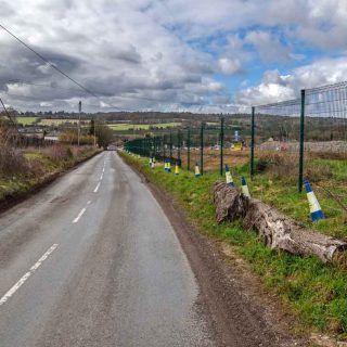 (81) Rocky Lane looking west towards the underbridge - Feb. 2023 (19_91)