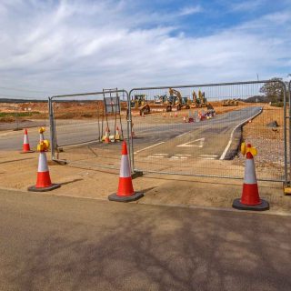 (91) Looking north along the haul road from Leather Lane - Apr. 2022 (14_118)