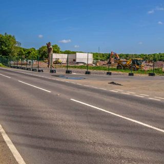 (95) Looking north towards the Conveyor crossing the A413 - May 2022 (20_162)